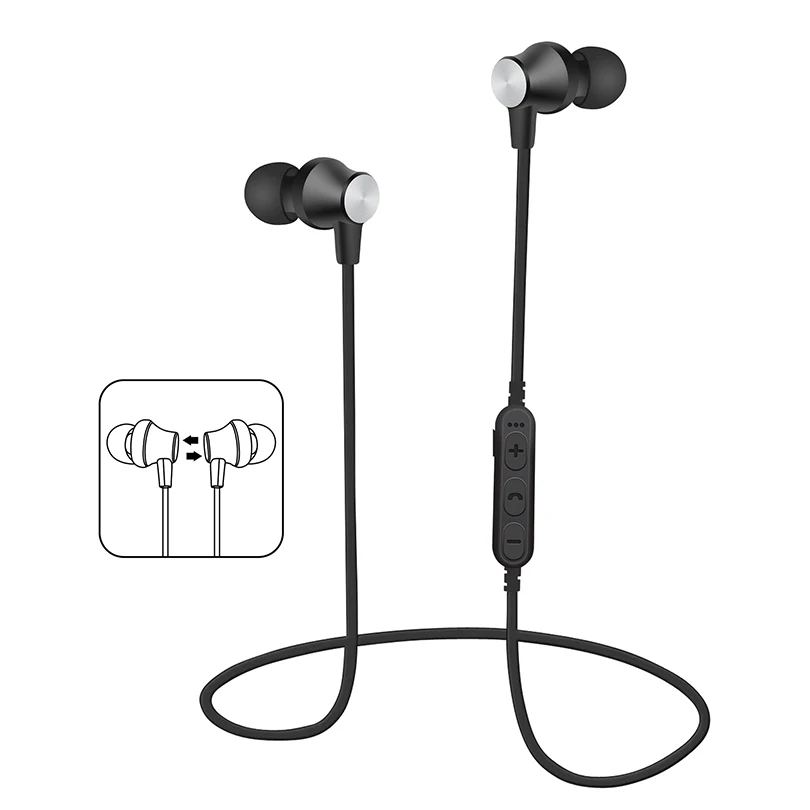 Bluetooth в ухо гарнитура Емкость Дисплей для iOS IPX4 водонепроницаемые Hi-Fi и