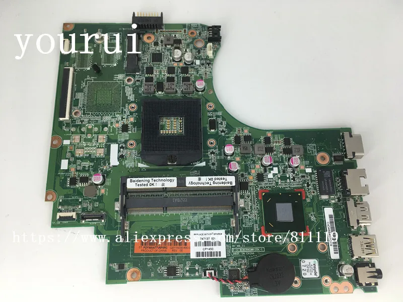 Материнская плата yourui для HP 15 D 250 G2 747137 601 501 001 системная протестированная ОК 100%
