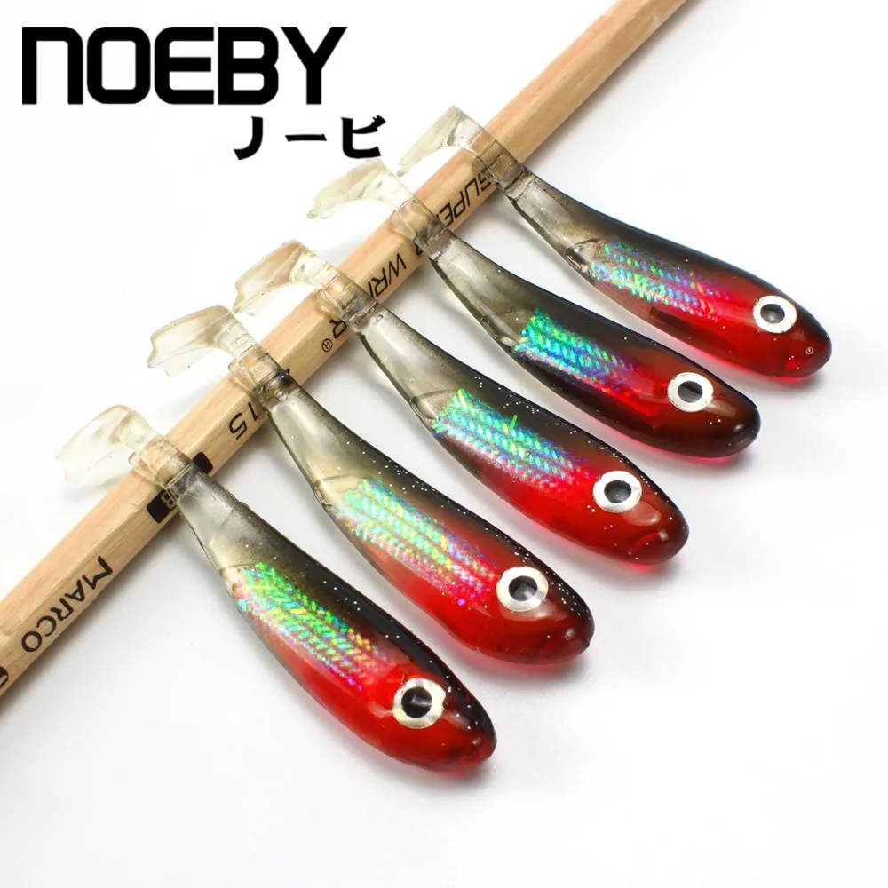 NOEBY 2018 Новинка 4/5 шт/партия 60/90 мм 2 5/8 г лягушка лапка радужная бумага мягкая