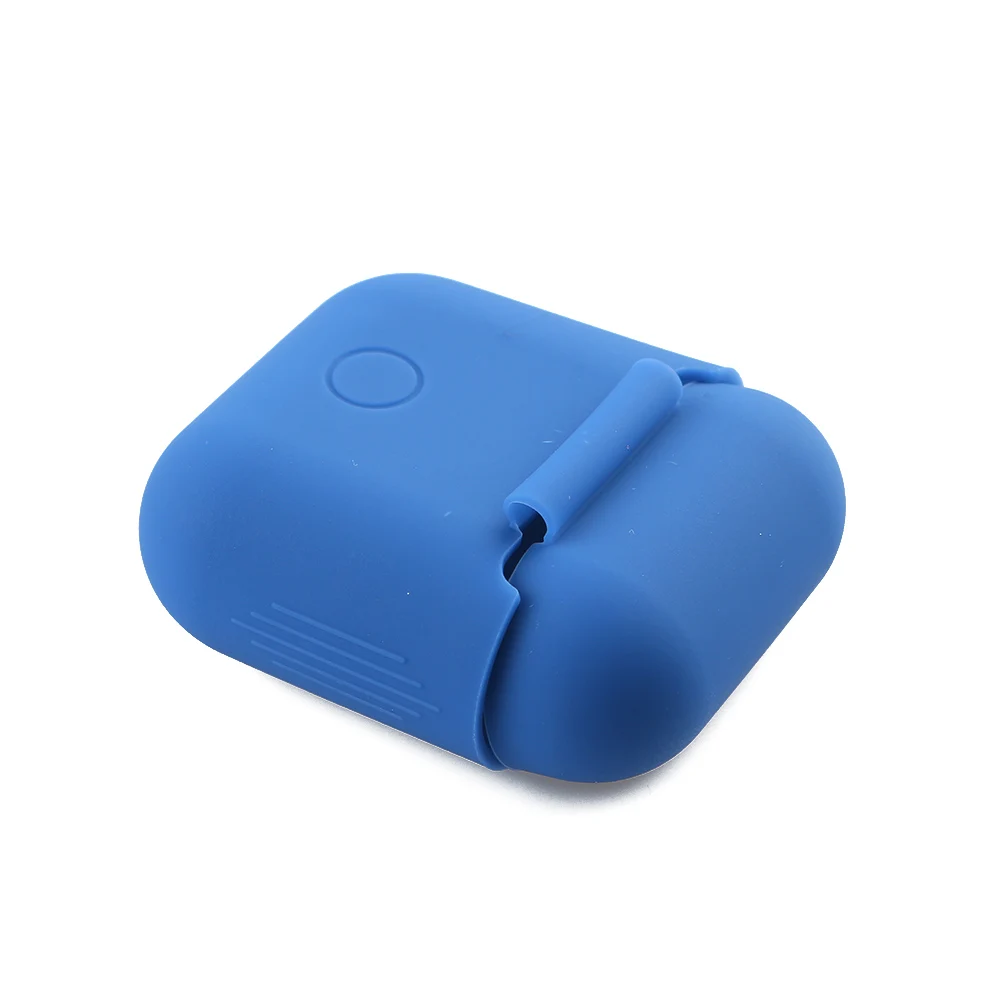 Мягкий силиконовый чехол для Airpods протектор рукава Прозрачный ультра тонкий