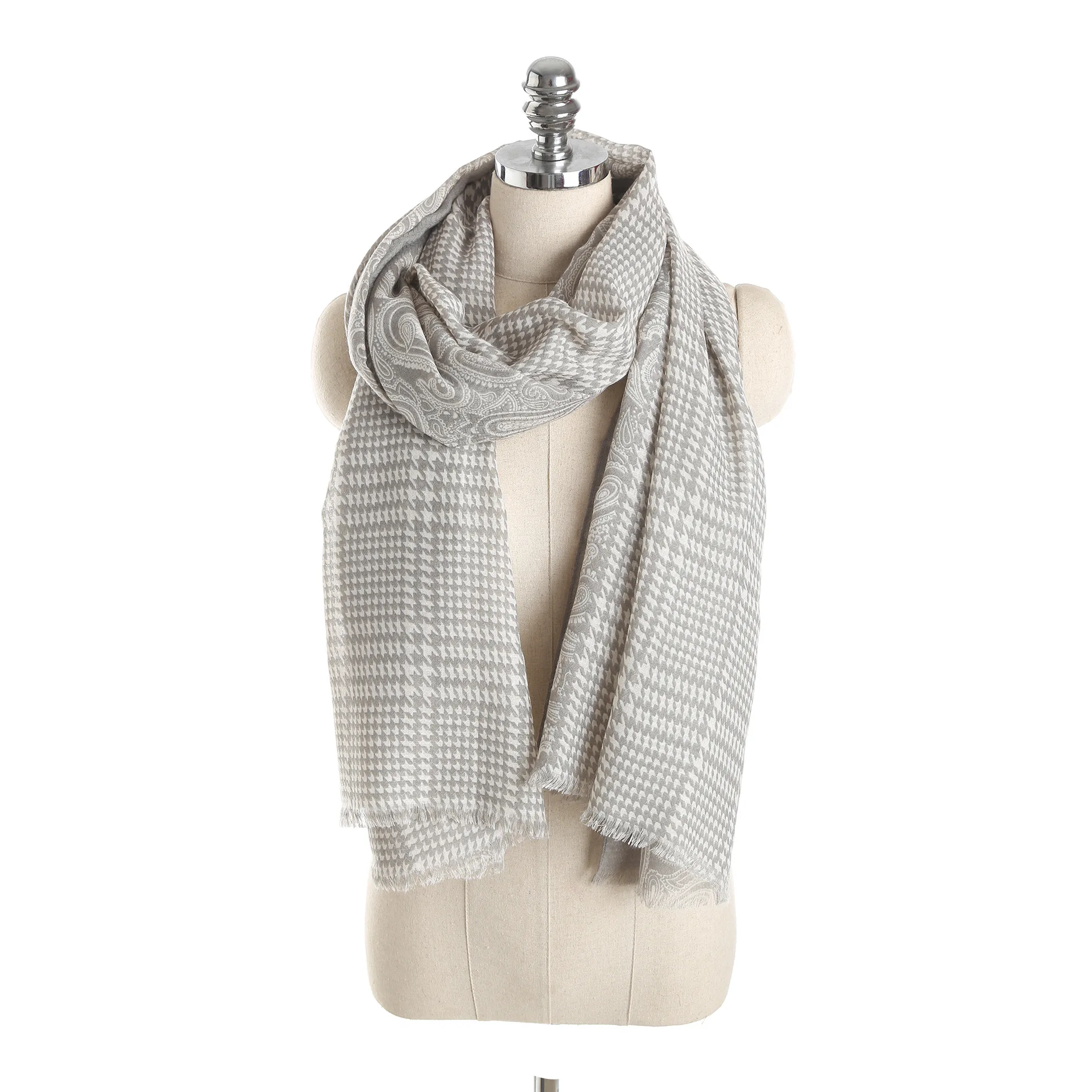 

Spring Antumn Women Scarf Female Cotton Linen Scarves Luxury Brand Woman Thin Shawl Plaid Pashmina Warm Scarfs Wrap 185*90 CM