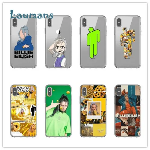 Billie eilish rainbow blohsh мягкие силиконовые чехлы для телефонов из ТПУ чехол iPhone 5 5S SE 6 S Plus