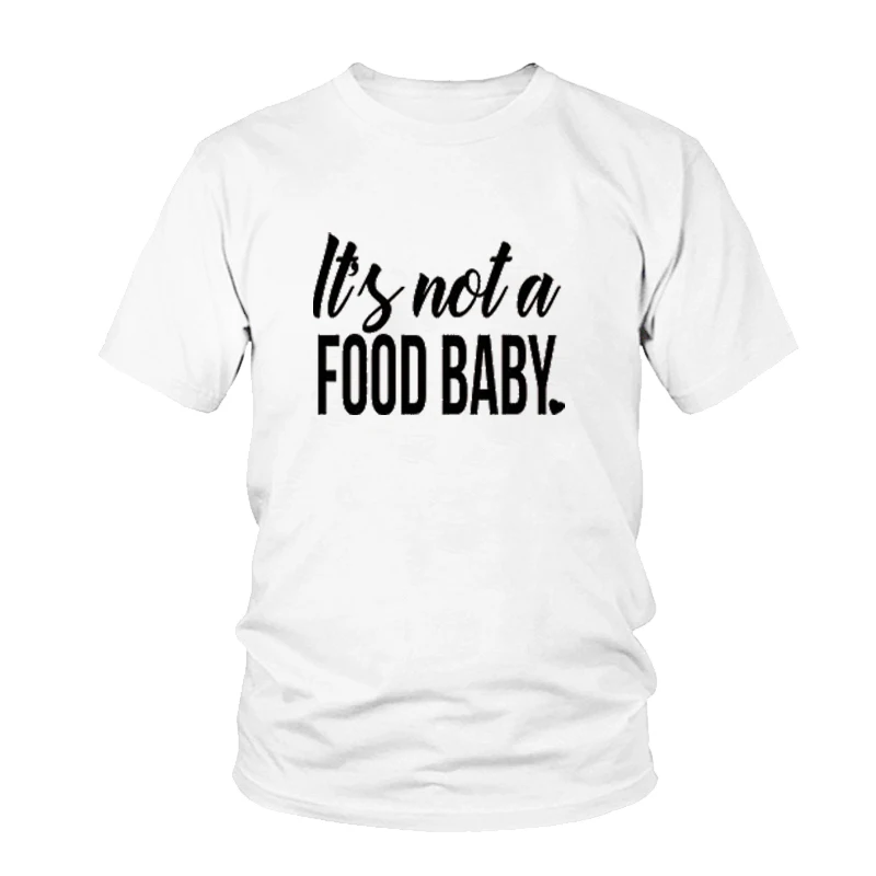 Женская забавная футболка It's Not A Food милая рубашка для мамы Повседневная с