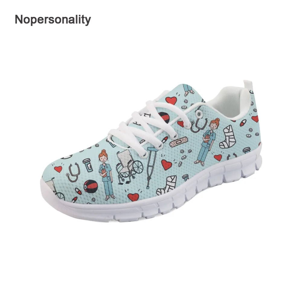 

Nopersonality повседневные врачи Принт Кроссовки для женщин, обувь на платформе; Удобная женская обувь; Оригинальная обувь дамские туфли-лодочки ...