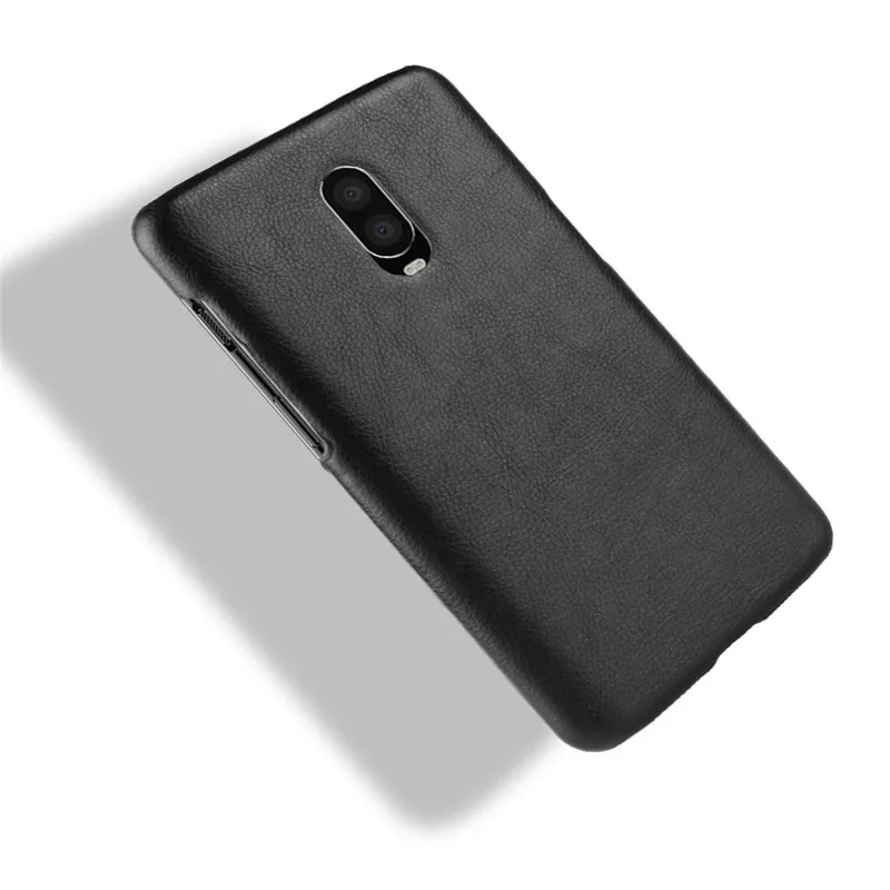Для Oneplus 6T чехол для One Plus Чехол Жесткий ПК кожаный телефона Oneplus6t |