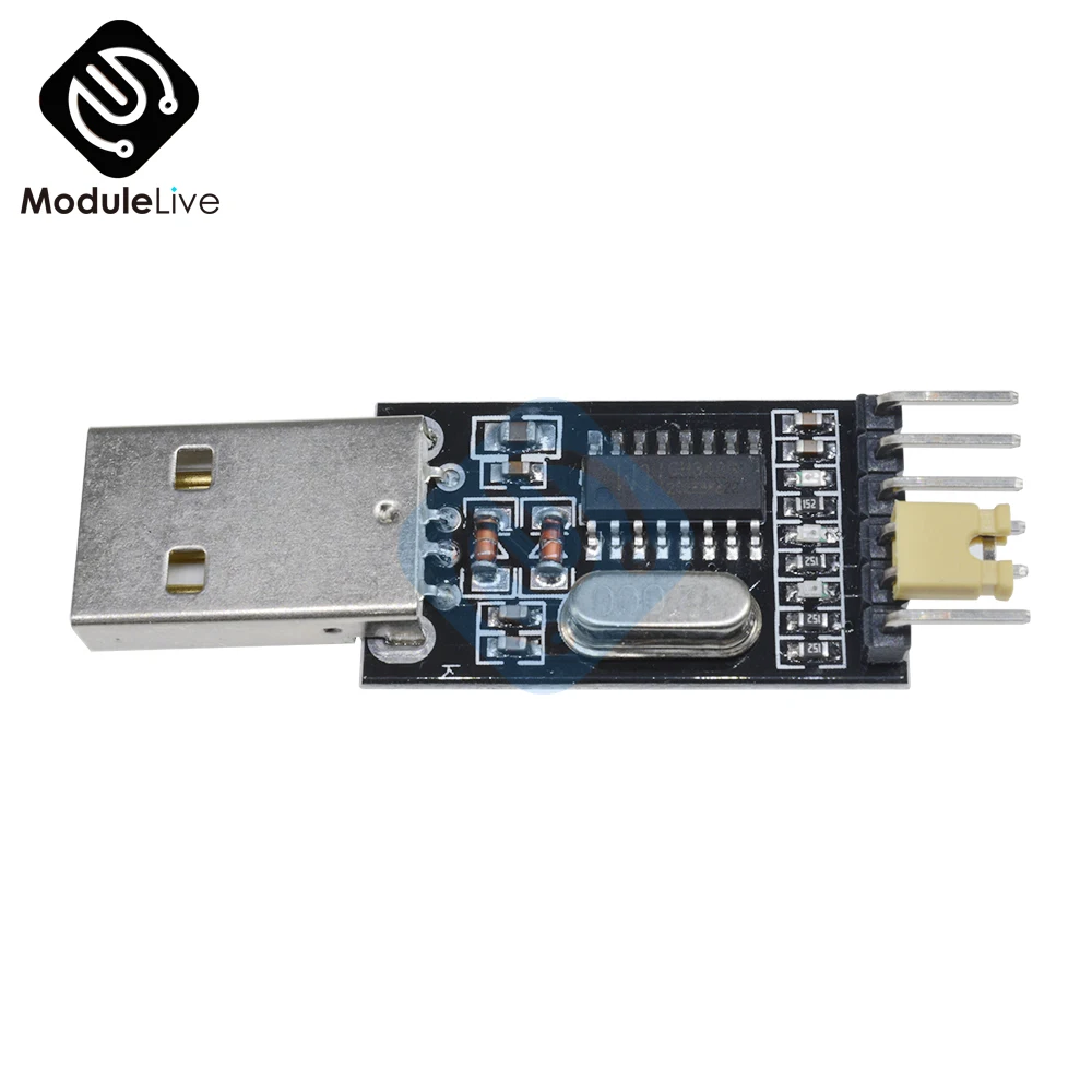 Модуль преобразователя USB в TTL CH340 CH340G UART адаптер 3 В 5 замена Pl2303 CP2102|Детали и