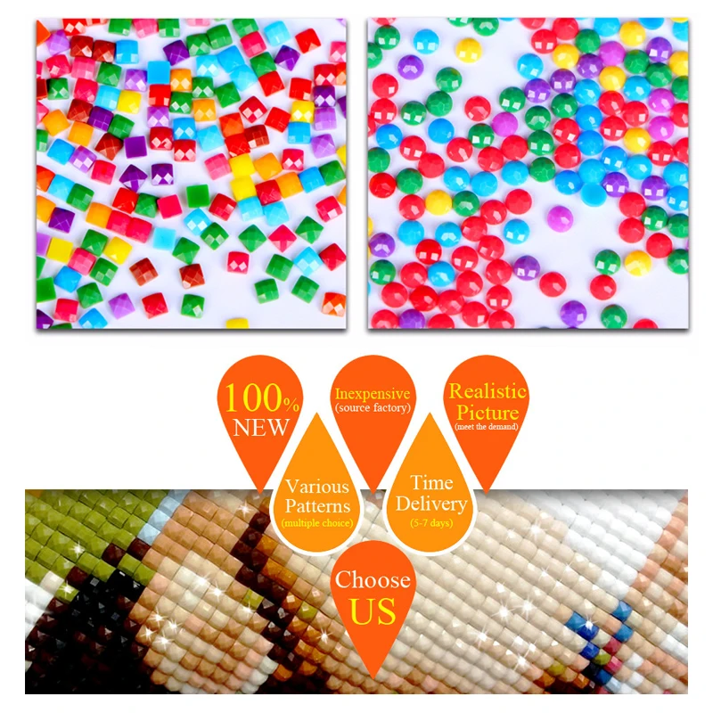 5D алмазная живопись сделай сам пейзаж лодки вышивка крестиком кораблем