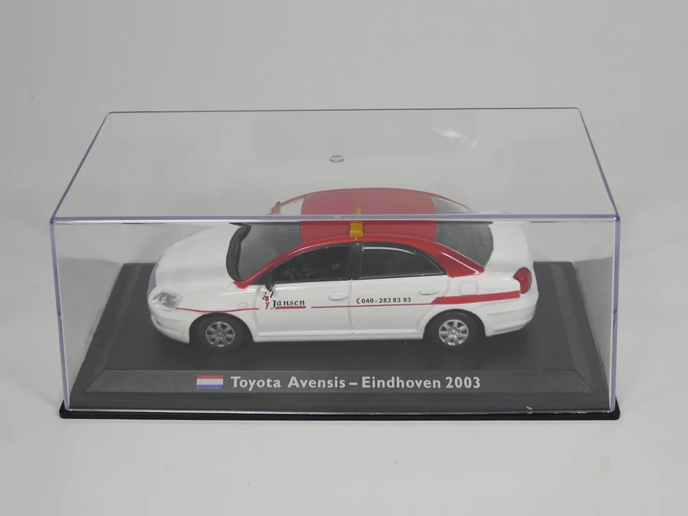 Leo модель 1:43 Toyota Avensis 2003 Эйндховен такси голландское такси литая модель автомобиля