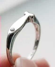 Модные рыбные кольца для пальцев модное свадебное кольцо 316L ювелирные изделия из