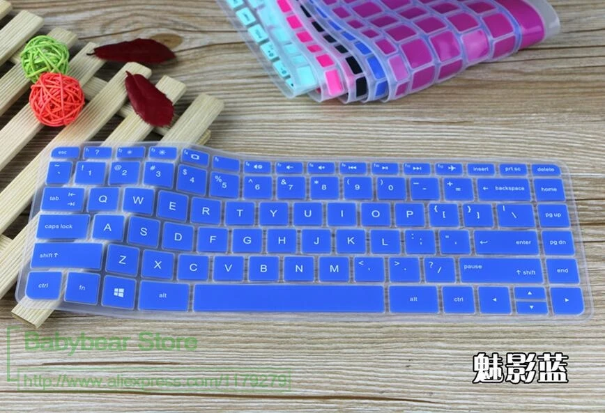 Ноутбук для Hp 2016 новая клавиатура 14 дюймов Stream 14-Ax000Ur 14-Al125Tx 14G/14Q-Aj002Tx силиконовый