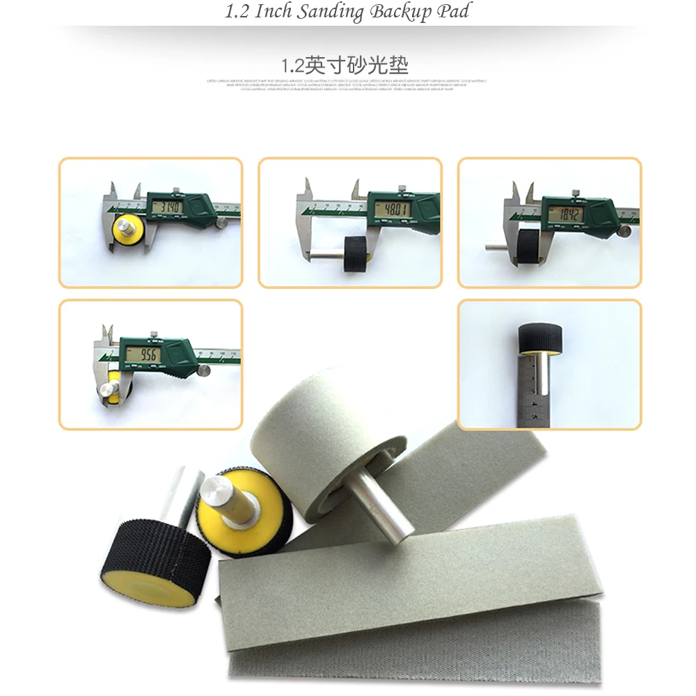 1.2 Inch 30mm Sanding Disc Backing Pad with 9.5mm Shank for ABB Robot Arc Surface Grinding |