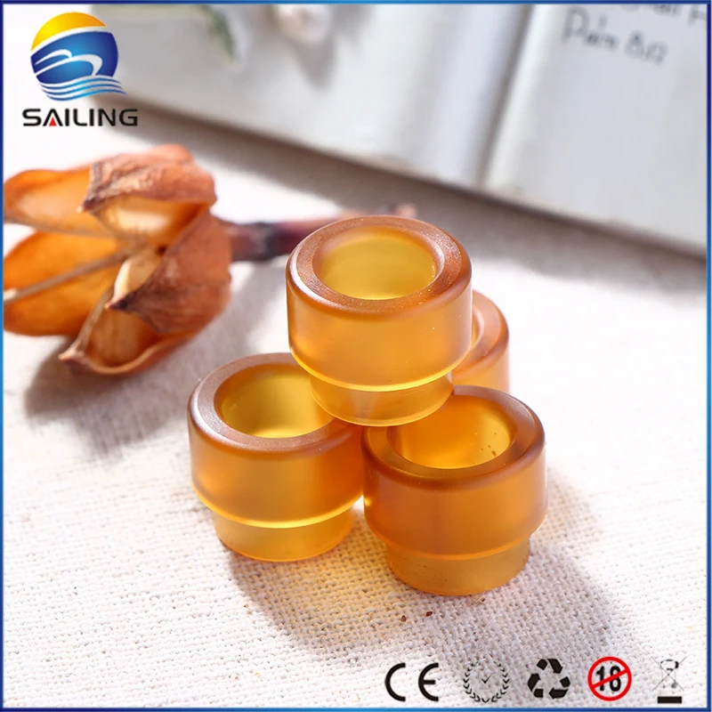 Дрип тип для электронной сигареты PEI Derlin мундштук с широким отверстием двойное