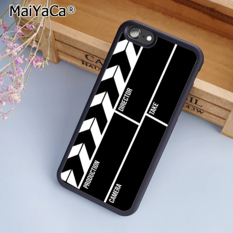 MaiYaCa фильм Режиссер Хлопушка доска чехол для телефона iPhone 5 6 6s 7 8 plus 11 pro X XR XS max Samsung
