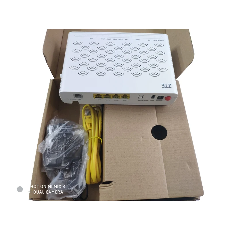 Новая версия 6,0 zte GPON маршрутизатор ZXA10 F660 ONU/ONT с 1GE+ 3FE+ 1 голос+ wifi+ 1USB, оптический сетевой терминал английская версия