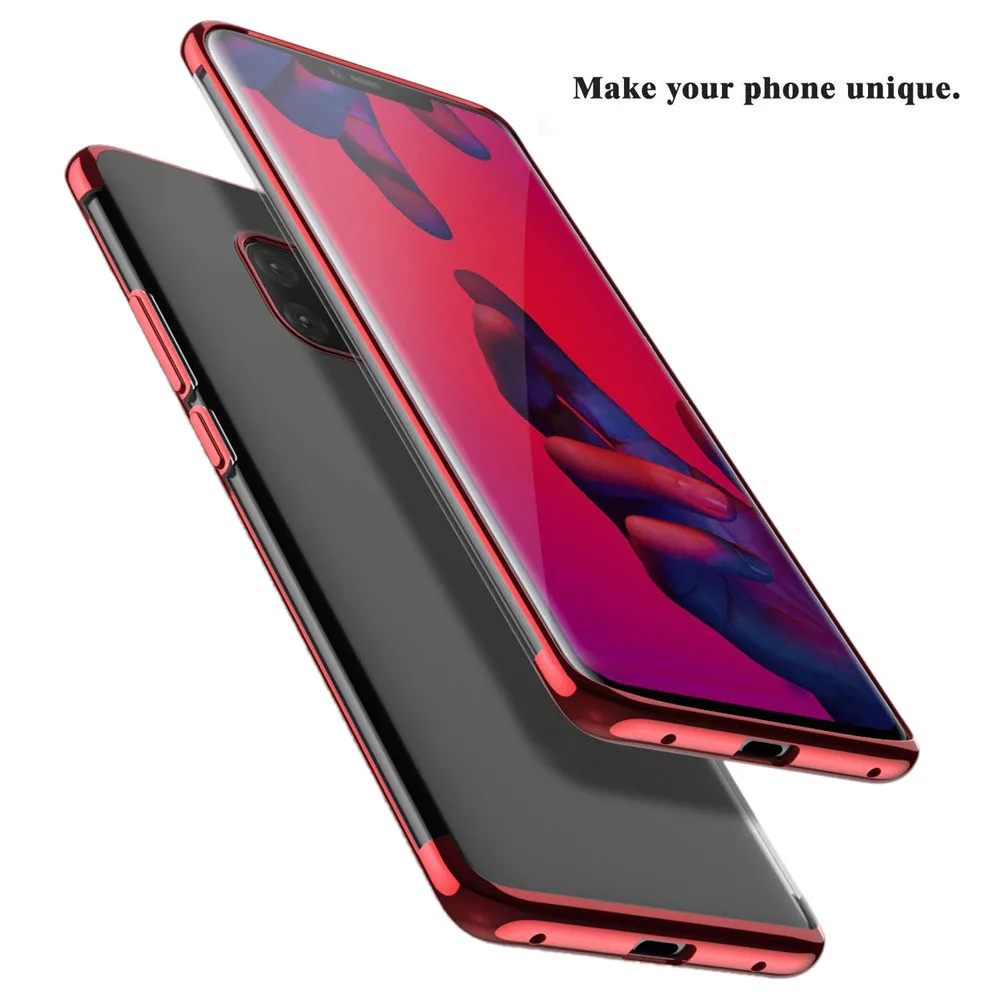 CARPRIE Mobile Phone Cases For HUAWEI Mate 20 Pro/Mate LITE Luxury Ultra Slim Silicone Clear Case Cover 8d1026 dropship | Мобильные