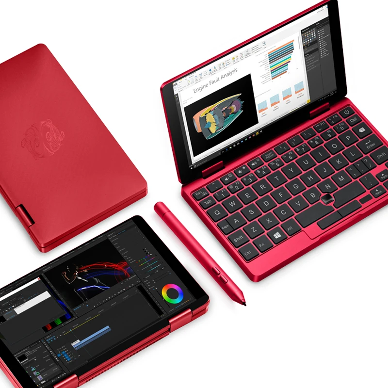 OneMix Koi 7 "карманный ноутбук ram 8 Гб rom 512 Windows 10 1 cpu M3 8100Y Мини портативный компьютер
