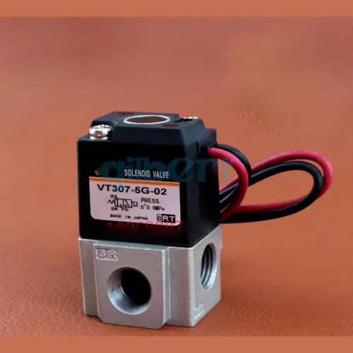 12VDC/24VDC/110VAC/220VAC 1/4 &quotBSP ПОРТ корпуса ed 3 порт клапан электромагнитный резиновое