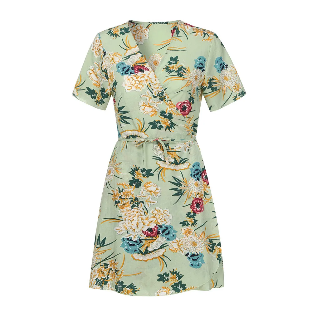 Vestito da festa/летнее платье с коротким рукавом и v-образным вырезом облегающее