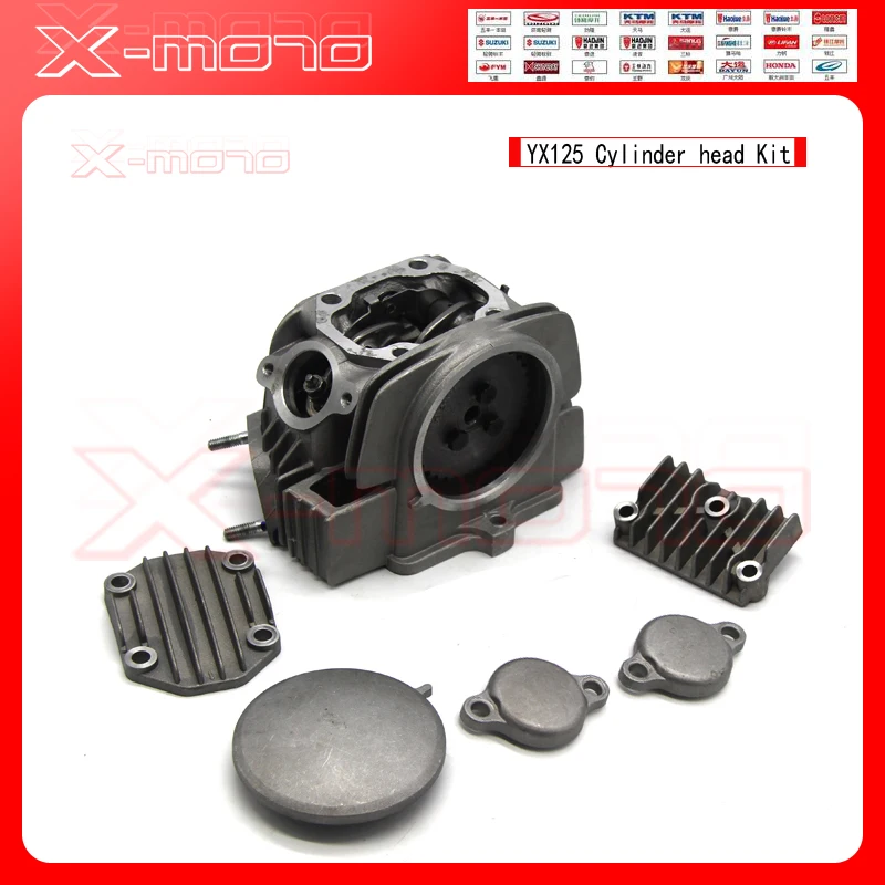 YX125 CYLINDER HAED AND COVERS FOR 125 cc PIT DIRT BIKE ENGINE | Автомобили и мотоциклы