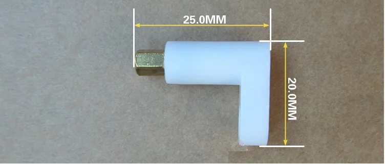 20 шт 25 мм Высота нейлон пластик Круглый противостояние прокладка поддержка