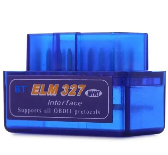 Новое поступление Супер Мини Bluetooth V2.1 ELM327 OBD2 OBDII код сканер ELM 327 работает на Android