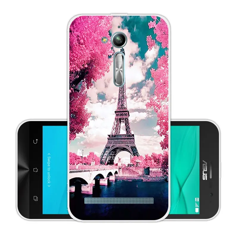 for ASUS ZB500KL Soft TPU Gel Back Cover Clear Silicone Zenfone Go 5.0 inch Skuli Phone Cases Funda Capa |