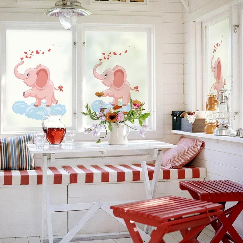 Пользовательские статического прилипания витражи Стекло окна фильм матовое и