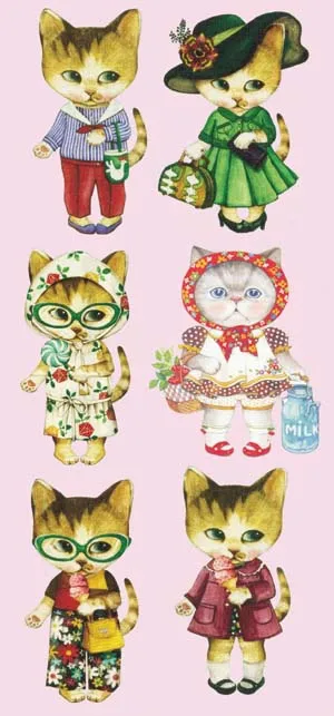 Miss Cat Печать Скрапбукинг офсетная пресс пленка железо на ткани Материалы ПЭТ