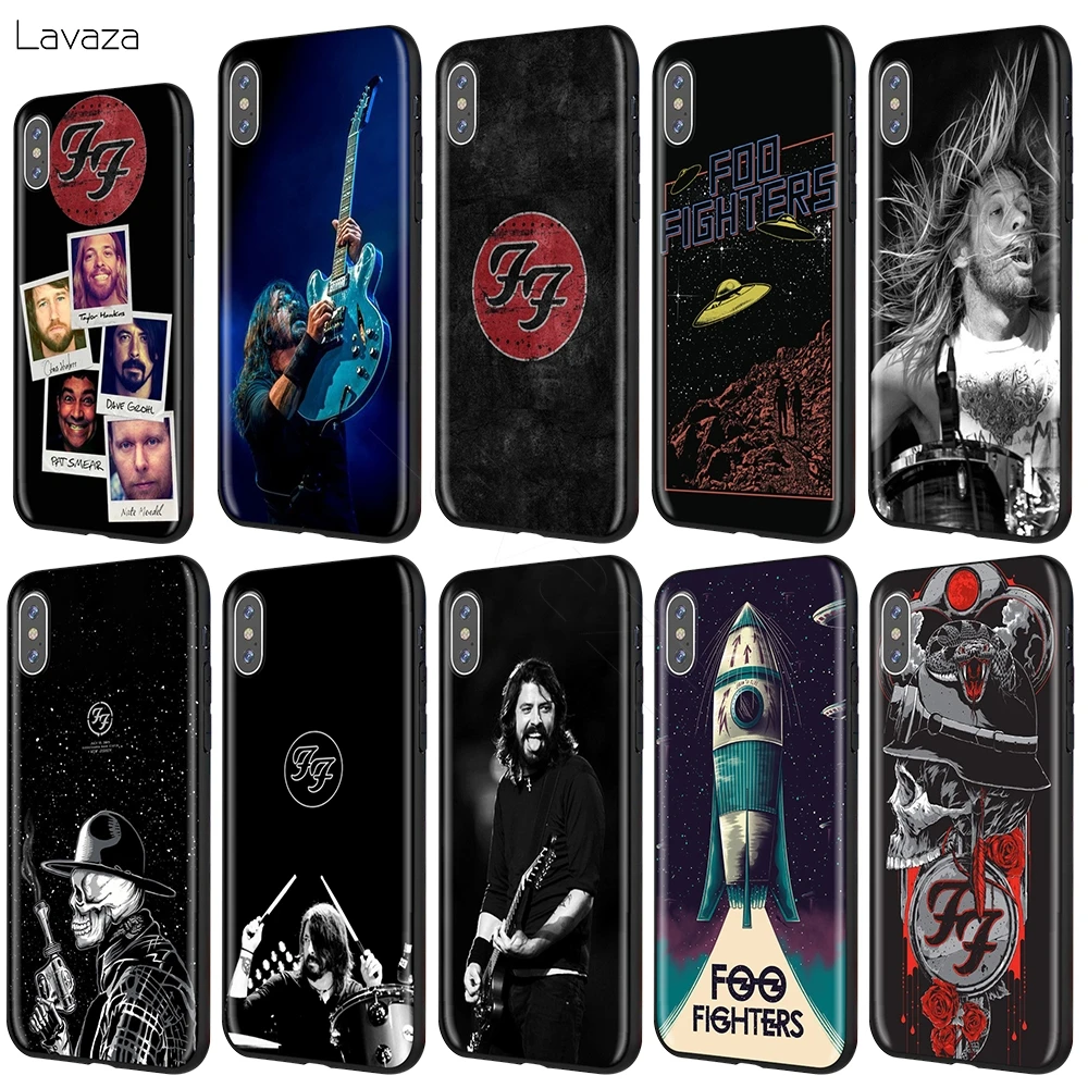 Чехол Lavaza Foo Fighter для iPhone 12 mini 11 Pro XS Max XR X 8 7 6 6S Plus 5 5s se |