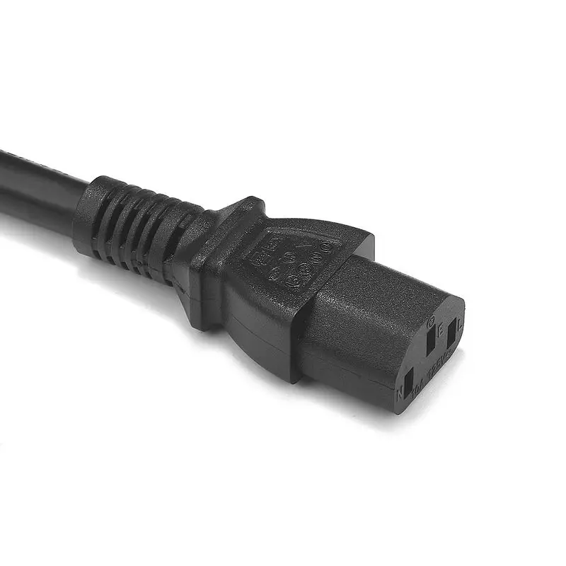 ЕС Европейский Мощность кабель IEC C13 AC Удлинительный шнур питания шнура 3 м 10ft 14AWG