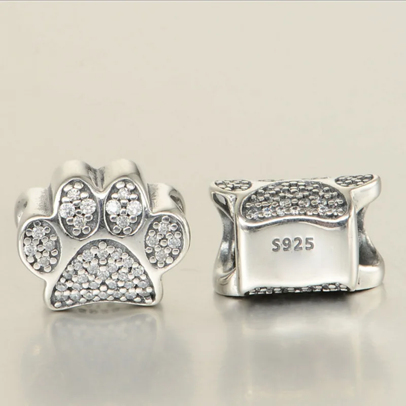 Fit Original Pandora Bracelet Cubic Zircon Bangles Cute Charms Crystal Beads for Jewelry Making Claw Anime Bead Graduation Gifts