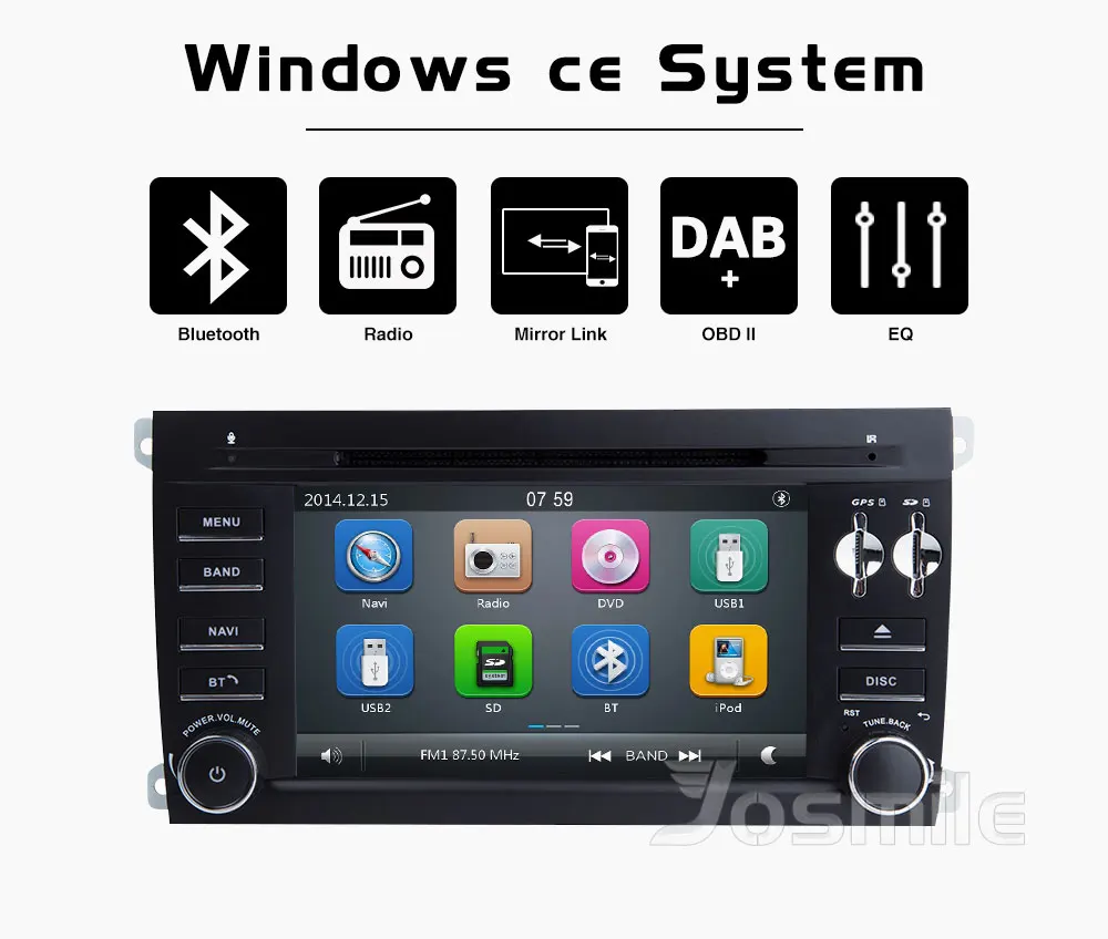 2 Din Автомобильный dvd-плеер радио для Porsche Cayenne мультимедиа 2003 2004 2005 2006 2007 2008 2009 2010 gps навигация Автомагнитола