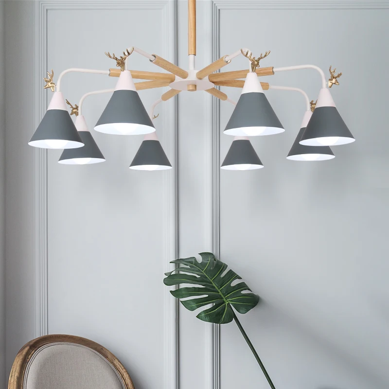 Современная светодиодная Люстра для кухни столовой гостиной подвесной