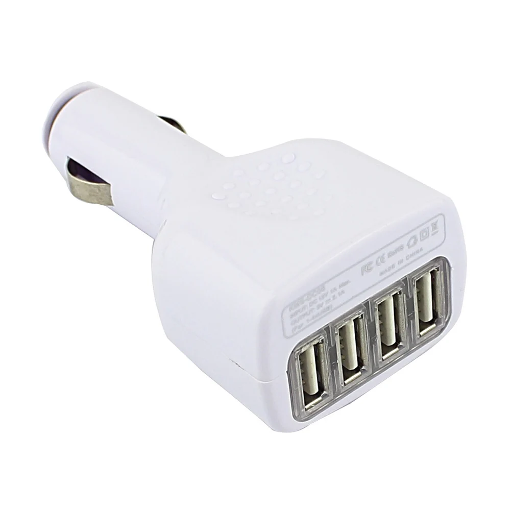 Новое поступление 4 порта универсальный 2.1A USB DC Автомобильное зарядное