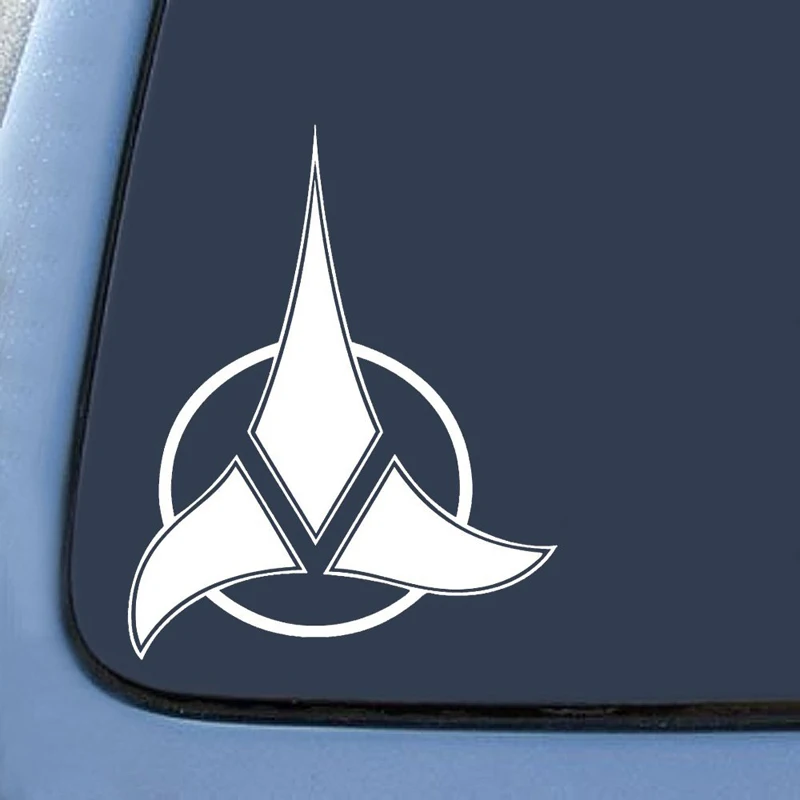 Klingon Empire символ автомобиля стикер высечки наклейка для ноутбука 5