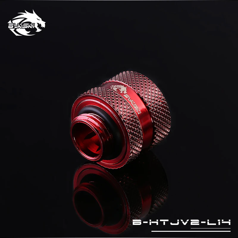 Bykski жесткие трубки фитинги для OD12mm/14mm/16mm бутик Алмазный Узор несколько цветов G1/4 ''быстрый поворот 4 уплотнения кольца гаджет V2
