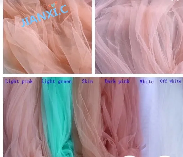 93 цвета на выбор! Мягкая сетчатая кружевная ткань для платья | Дом и сад