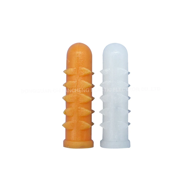 Sleeve Expansion Anchor White Plastic Wall Nails Expand Plugs 5x25mm 100PCS |