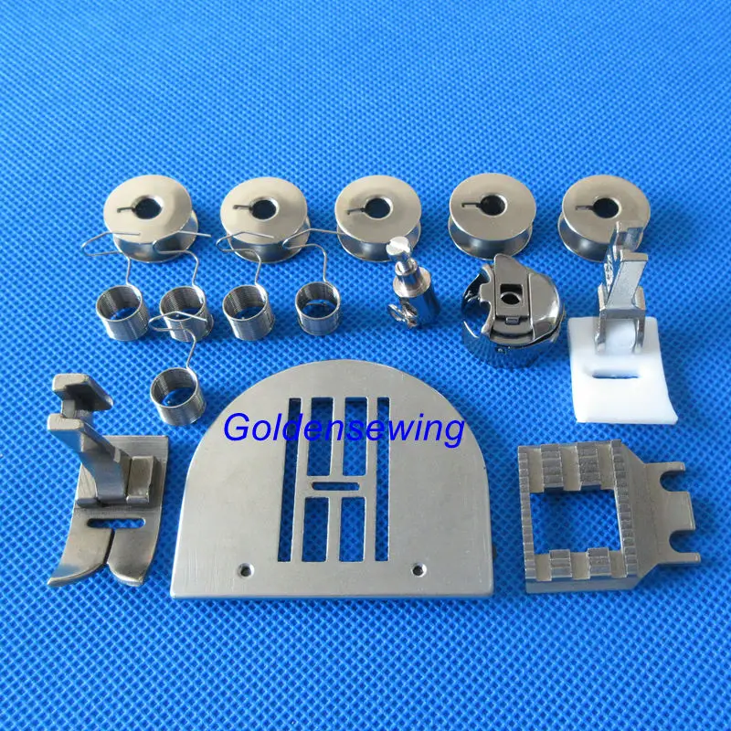 Alimentador de placa de aguja de bobina, prensatelas para BROTHER TZ1-B651,TZ1-B652, 8mm, 16 Uds.-0