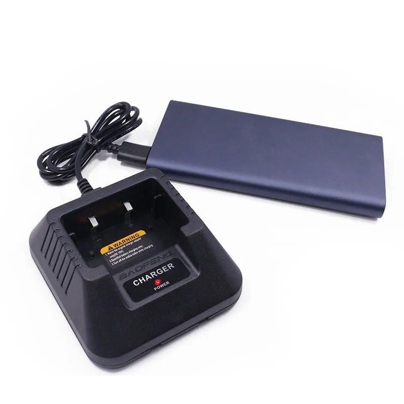 Baofeng UV 5R USB настольное зарядное устройство для 5RE DM Plus li ion CB Радио рация