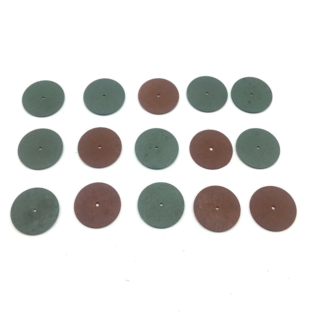 Полировальные колеса для ювелирных изделий 10 шт. 22 мм x 1 плоская Алмазная грубая