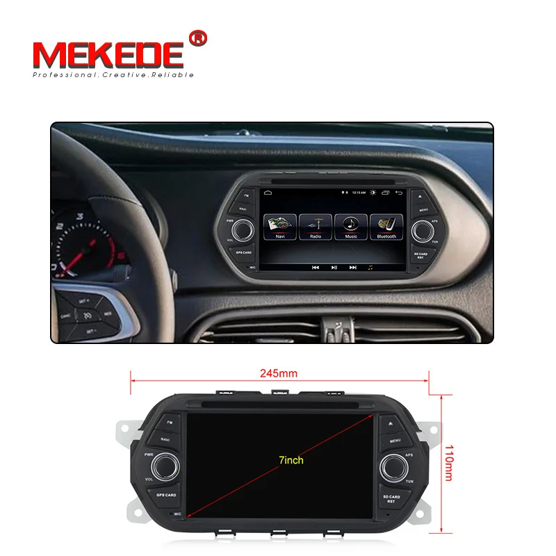 MEKEDE Android 8 1 автомобильный DVD аудио для Fiat Tipo Egea 2015 2016 2017 автомобильное стерео радио