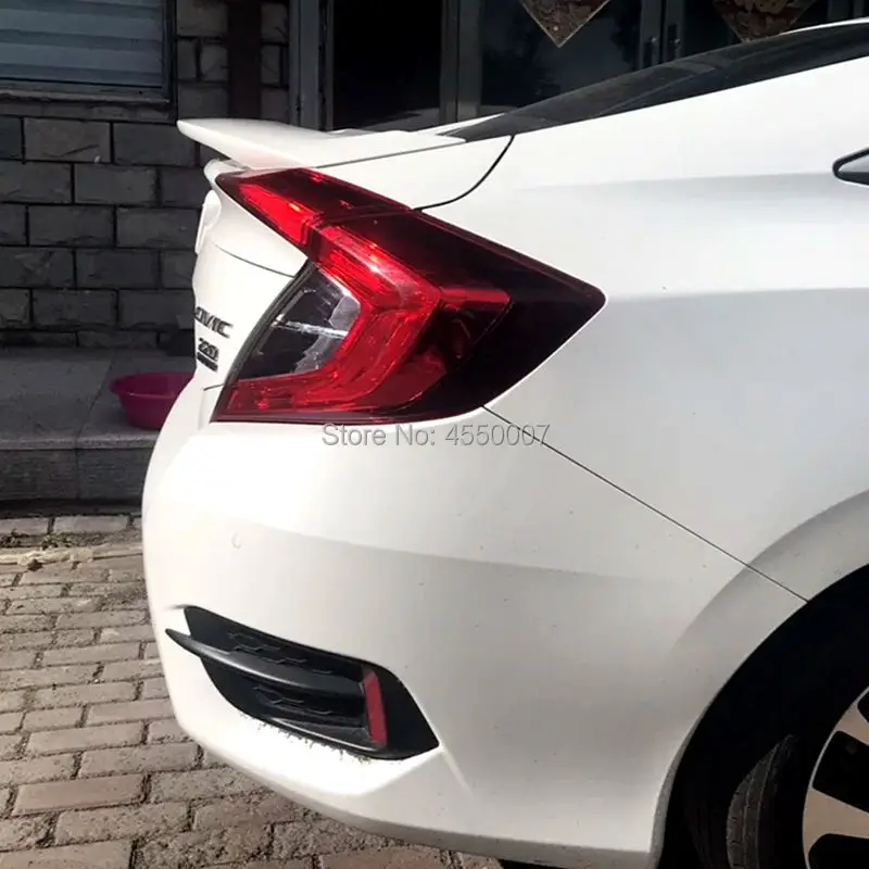 Дизайн для civic ABS спойлер из материала для honda civic по праймер или черный цвет Высокое качество Спойлер