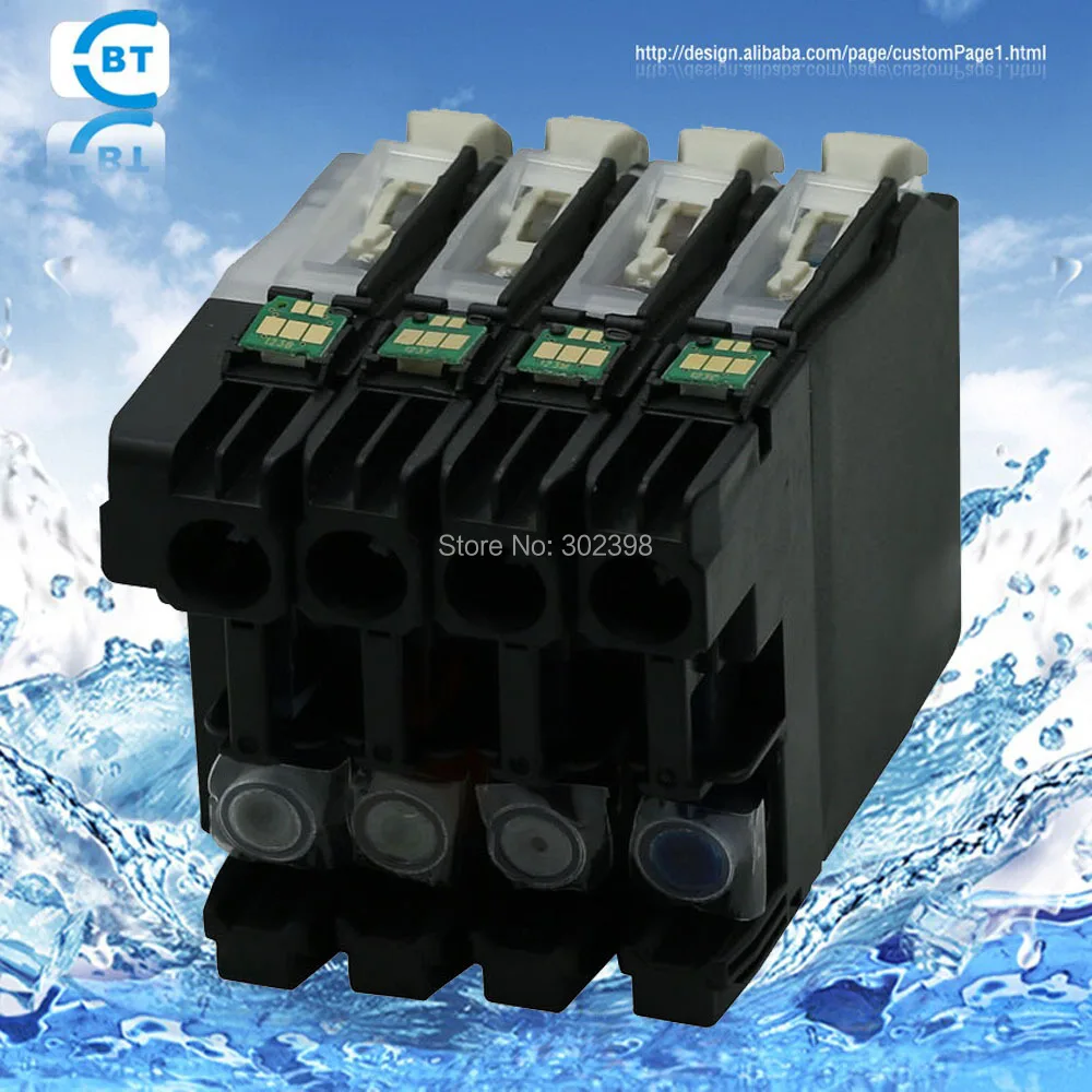 4 шт. совместимый с brother lc137bk lc135 чернильный картридж для MFC J4410DW J4510DW J4710DW принтера|ink
