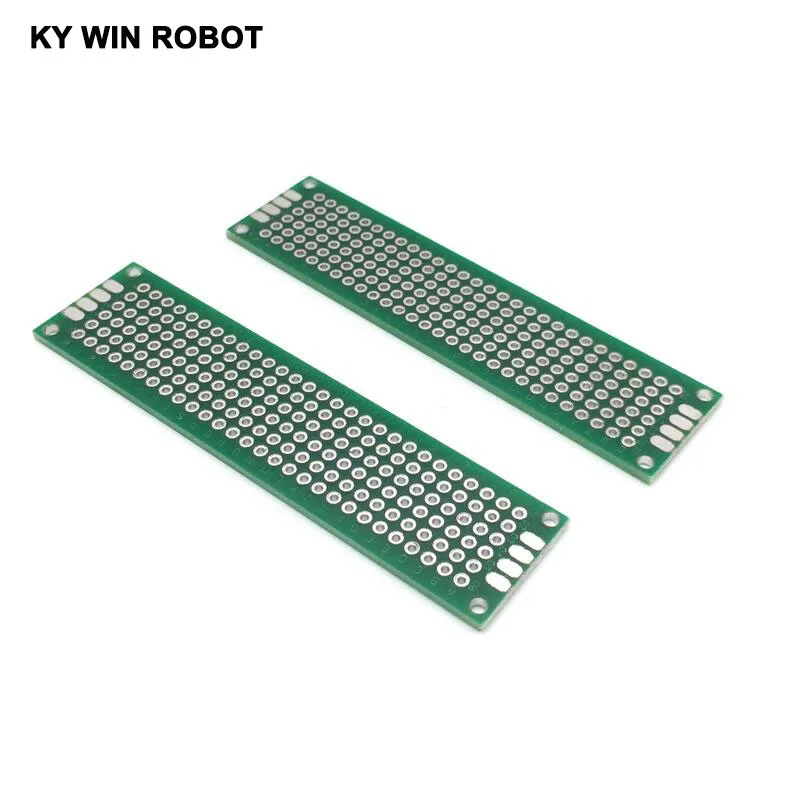 5 шт. 2x8 см двухсторонний Прототип PCB универсальная печатная плата