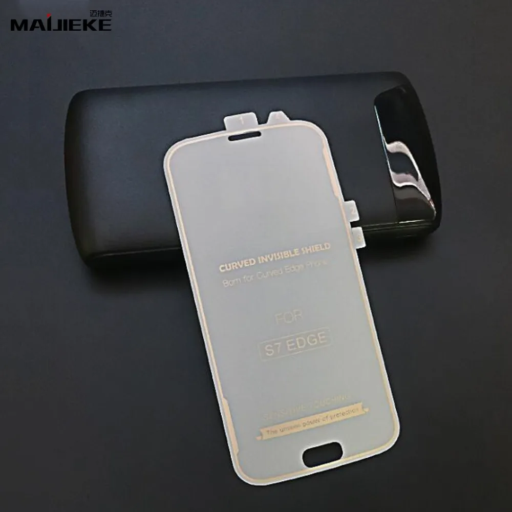 Изогнутая невидимая защитная пленка MAIJIEKE из ТПУ для Samsung Galaxy S8 Plus S9 plus S7 edge Note 9 8