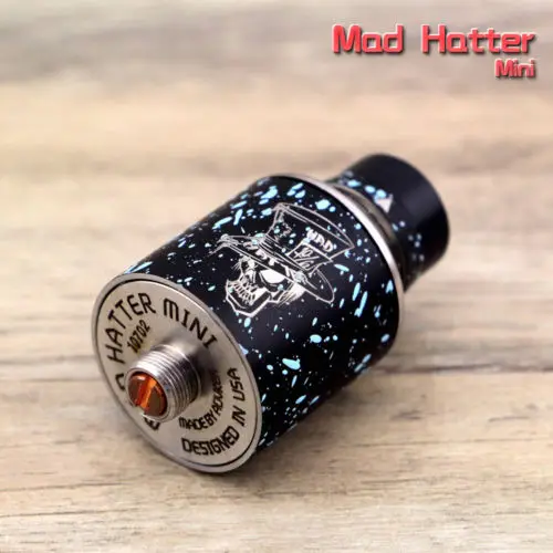 Original Advken Mad Hatter Mini RDA rebuildable atomizer tank Zombie /Splatter fast shipping fit mech mod electronic cigarrate |