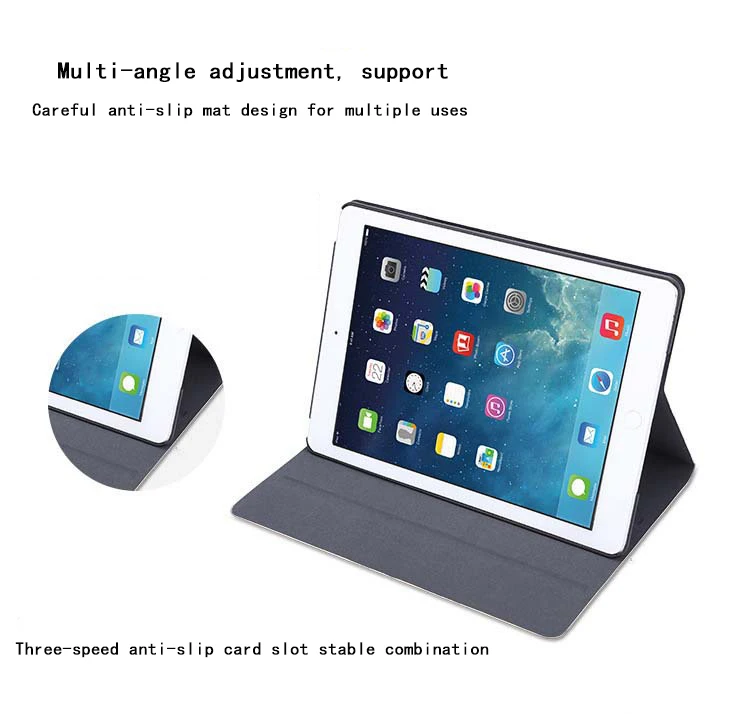 Чехол для нового iPad 9,7 дюймов, PU умный чехол, Магнитный чехол, модель A1822 A1823 A1893 A1954