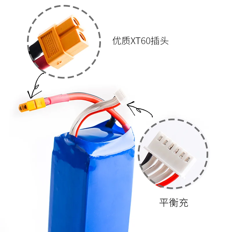 18 5 V 10000mAh 25C 5S RC LiPo аккумулятор для радиоуправляемый самолет Квадрокоптер Quadrotor