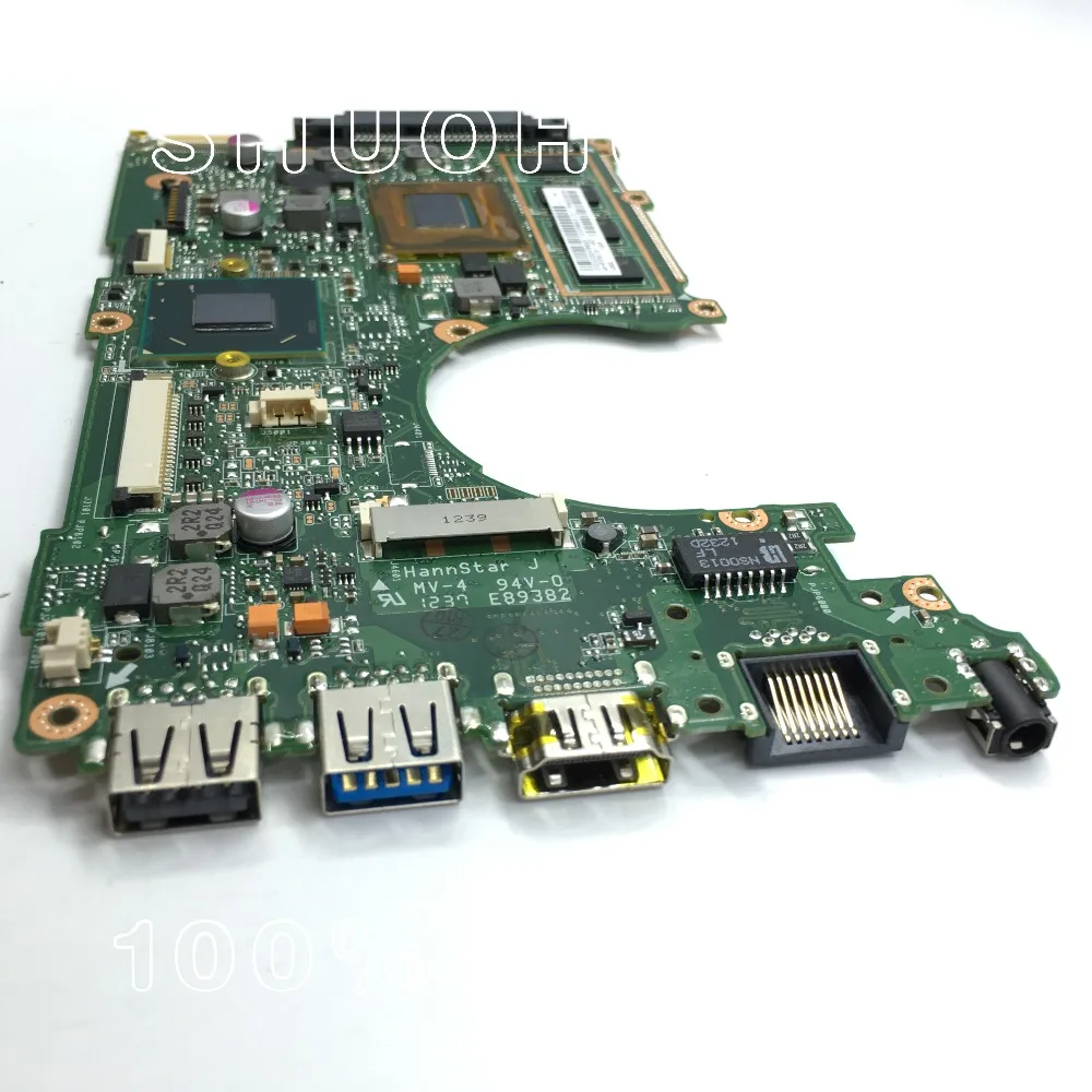 Материнская плата KEFU для ноутбука ASUS X202E X201E S200E X201EP I3-3217U 4G/Memory протестированная на